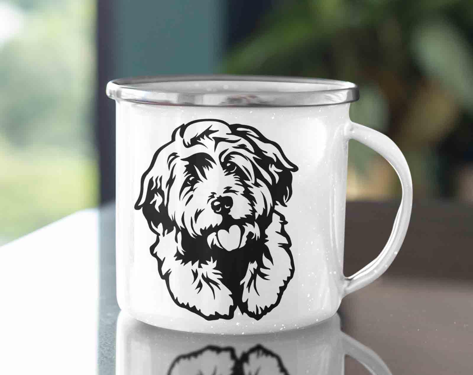 Cockapoo Dog SVG Cricut, Cute Puppy Clipart, Download PNG, Breed Vector ...