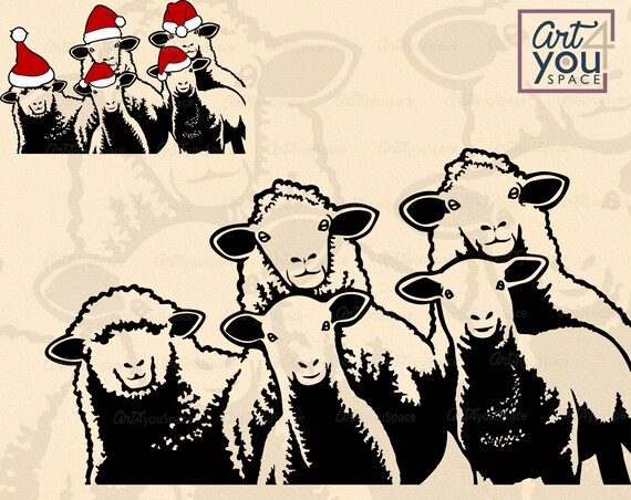 Download Kits Craft Supplies Tools Nursery Decal Lamb Svg Sheep Download Sheep Clipart Farm Animal Svg Printable Wall Art Sheep Svg Sheep Art