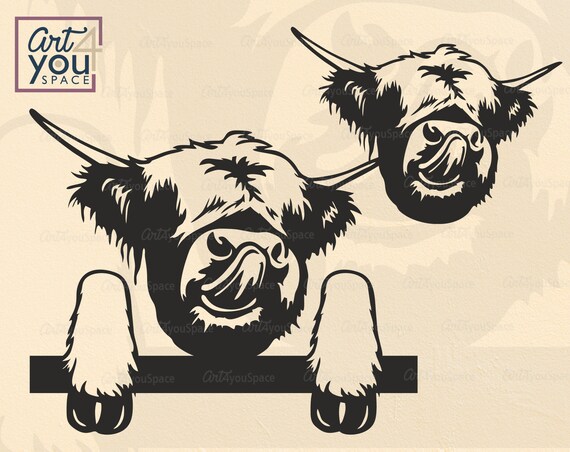 Free Free 225 Scottish Highland Cow Svg SVG PNG EPS DXF File