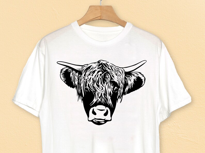 Free Free 166 Highland Cow Head Free Cow Svg SVG PNG EPS DXF File