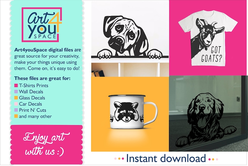 Download Gangster Dog Svg File Pug Svg Police Svg Cricut Vector Funny Svg Shirt Svg Printable Bad PSD Mockup Templates