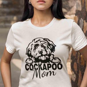 Cockapoo Dog SVG Cricut, Cute Puppy Clipart, Download PNG, Breed Vector ...