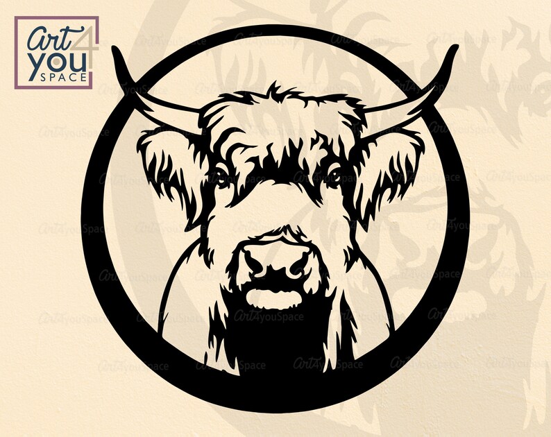 Free Free 137 Scottish Highland Cow Svg SVG PNG EPS DXF File