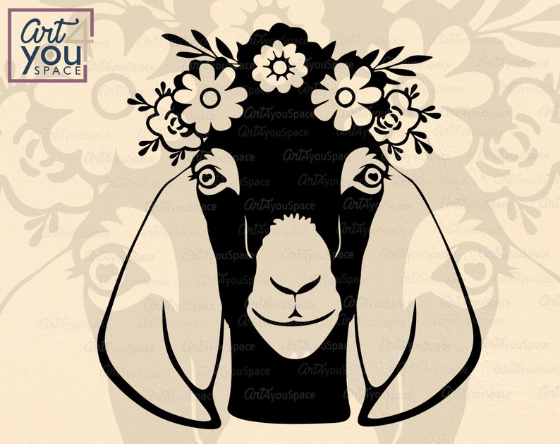 Download Goat svg chicken svg heifer svg pig svg floral wreath | Etsy