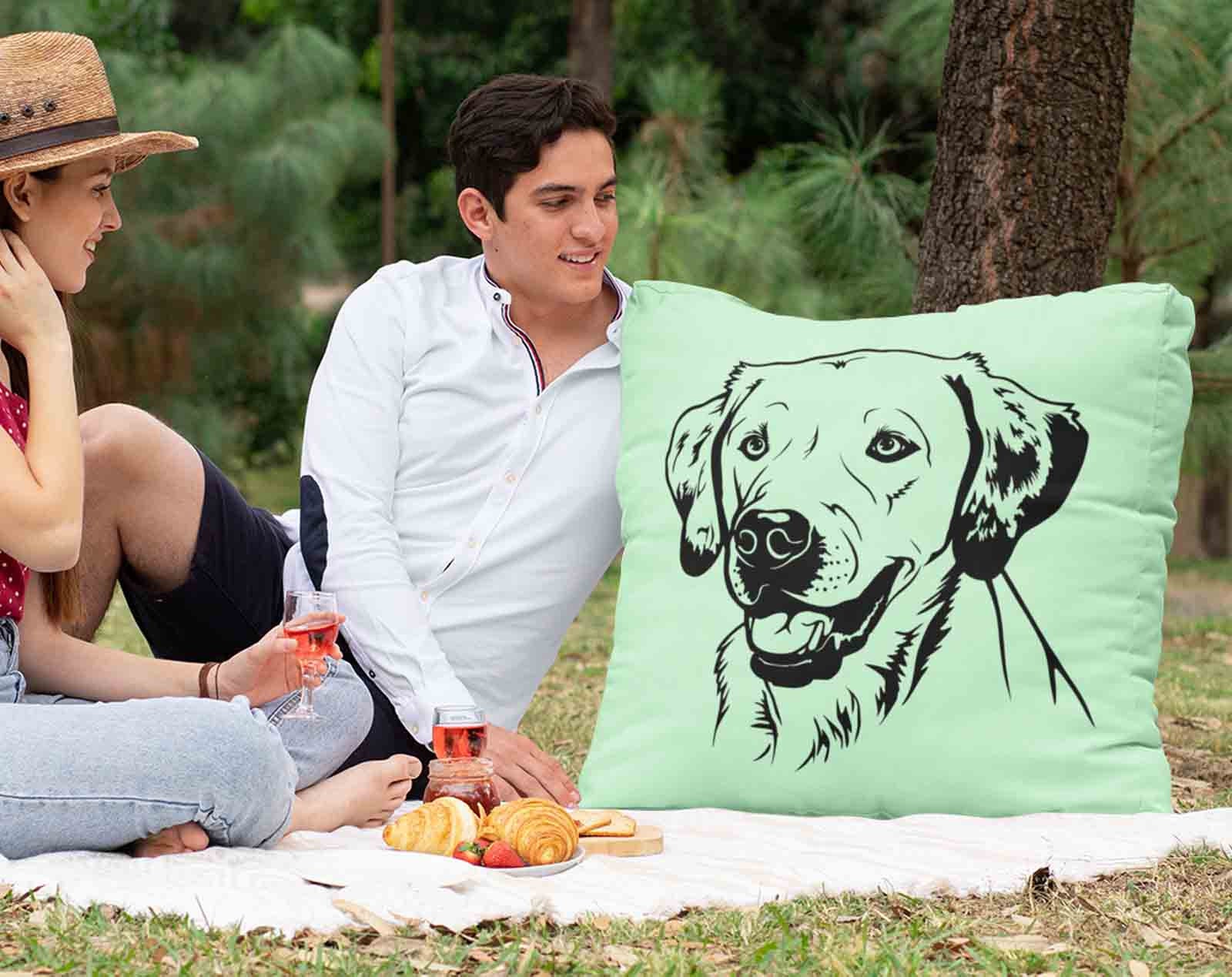 Labrador Svg Files for Cricut, Dog Clipart Yellow Lab Breed Vector ...