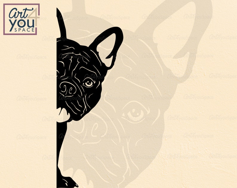 Download French Bulldog SVG dog svg files for cricut frenchie | Etsy