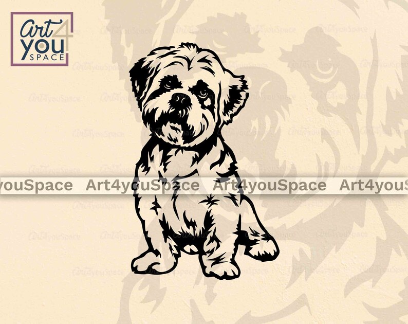 Shih Tzu Svg Files for Cricut Project Cute Dog Vector Image - Etsy ...
