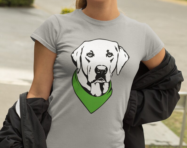 Labrador Retriever Svg Lab Face Bandana Dog Svg Cricut Etsy