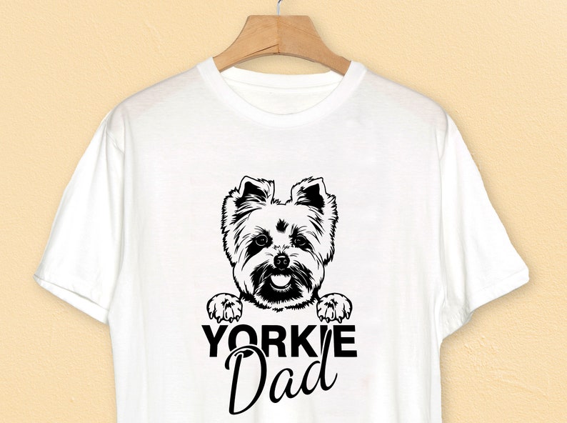Download Yorkshire Terrier SVG Dog svg cricut Yorkie mom dad clipart | Etsy