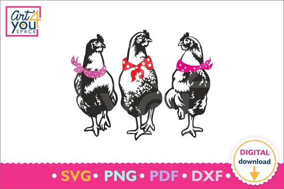 White Chicken Scarf Hen Chicken Print Scarves Spring Farm Animal Bird Chic Gifts