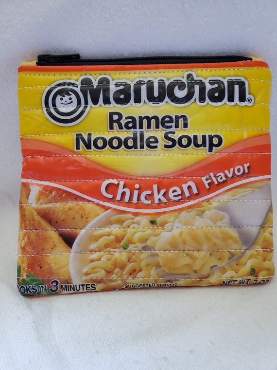 Chicken Flavor Top Ramen Noodle Soup Bag Zipper Pouch Etsy