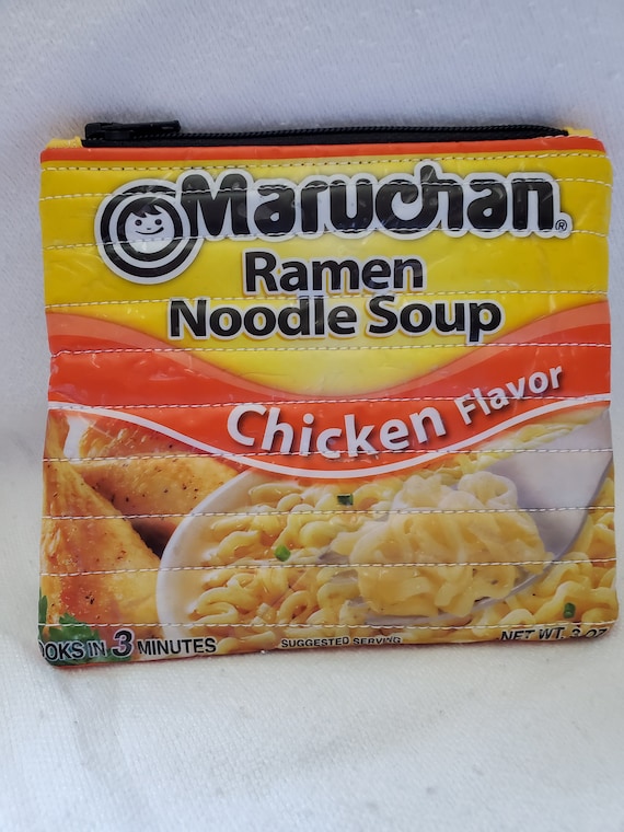 Chicken Flavor Top Ramen Noodle Soup Bag Zipper Pouch Etsy Chicken Flavor Top Ramen Noodle Soup Bag Zipper Pouch Etsy