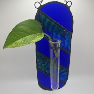 stained glass plant propagation station
