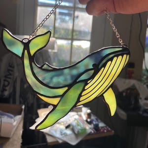 humpback whale sun catcher