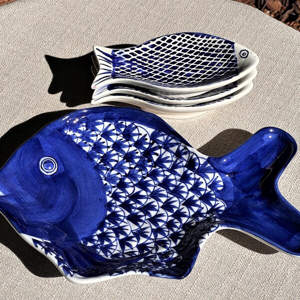 Fish Shaped Platter Etsy