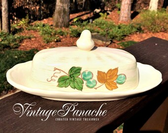 Calif Pottery Grape Vinyeyard Vintage 60/'s Metlox Poppytrail Vernonware Tea Pot 60/'s pottery-Farmhouse decor-Tea Party