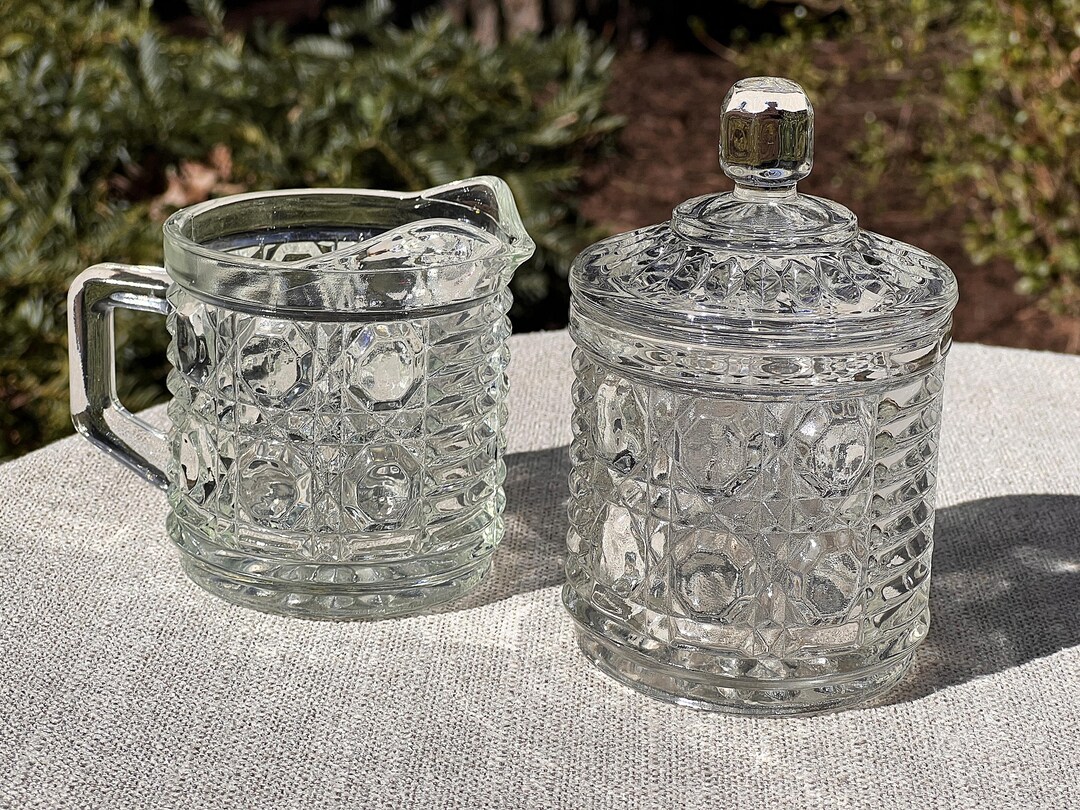 Sugar Creamer Set Barski Glass Sugar & Creamer Set - 10 Oz European Crystal Coffee Serving Set Milk And Sugar Serving Set - View #4