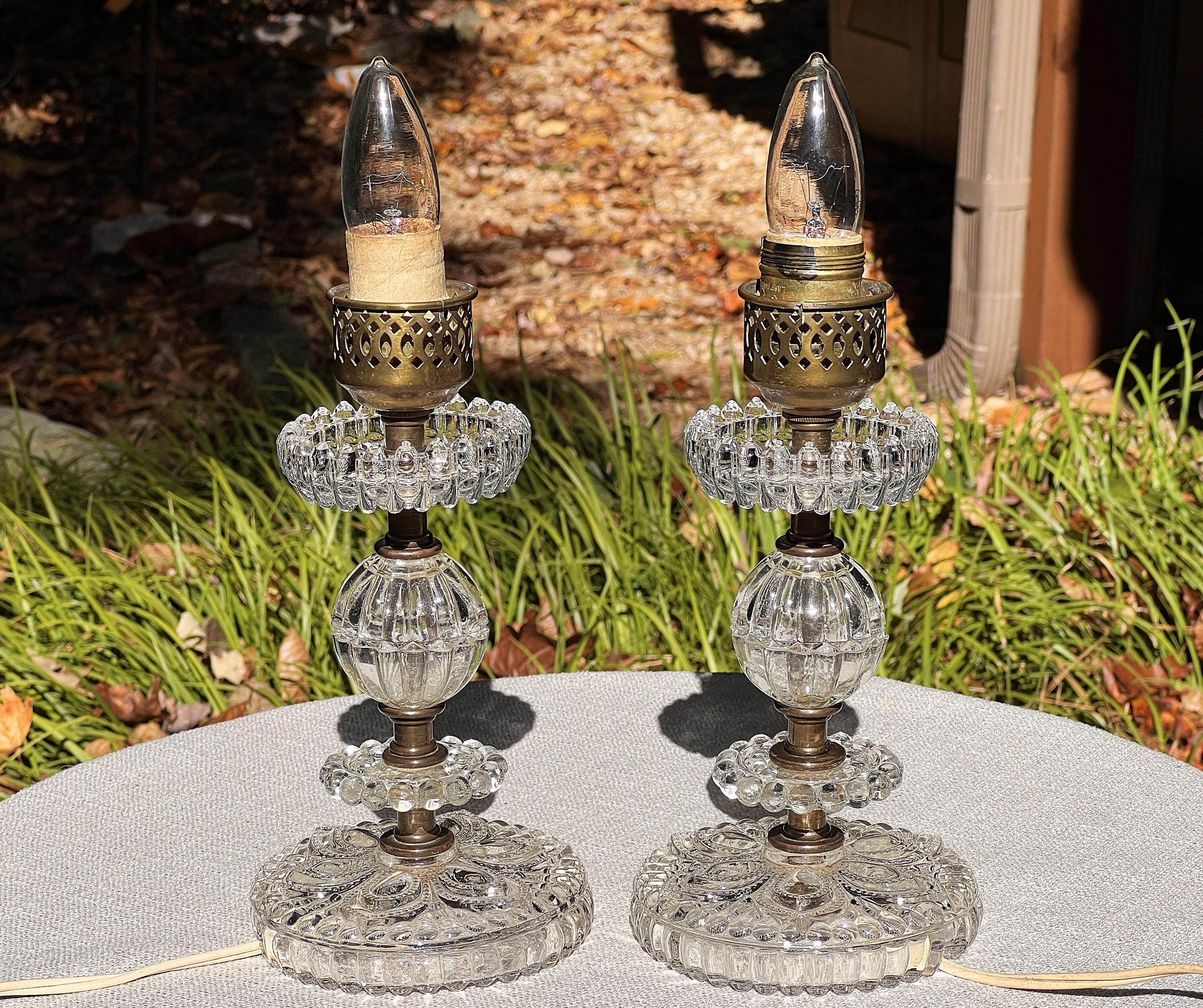 Leviton Glass Lamp - Etsy