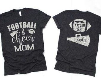 personalized football mom shirts