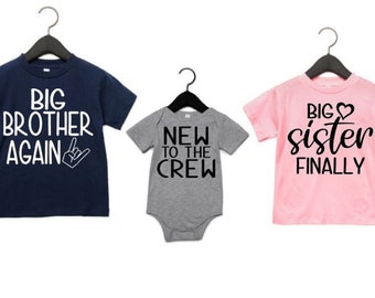 funny sibling shirts for 5