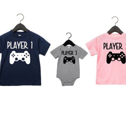 Matching Sibling Shirts Player 1 Player 