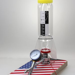USA Water Rocket Explorer &quot;Little Bear&quot;, Science First, with two rockets, manufactured in Berlin, Germany