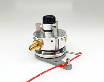 Lance-fusées à eau Core S1 – professionnel et précis pour les constructeurs de fusées – anodisé argent, fabriqué à Berlin, Allemagne