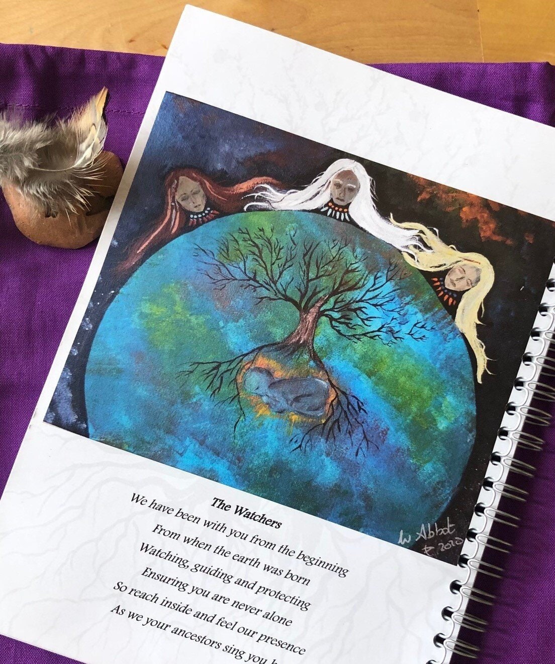 Wyn Abbot Ceramics Weaving Wholeness Journal With | Etsy