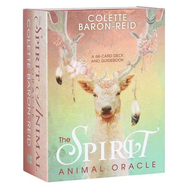 The Spirit Animal Oracle Cards By Colette Baron-Reid 68 Card Deck & 200 Page Guidebook