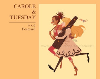 Limited Anime Postcard【Carole and Tuesday】