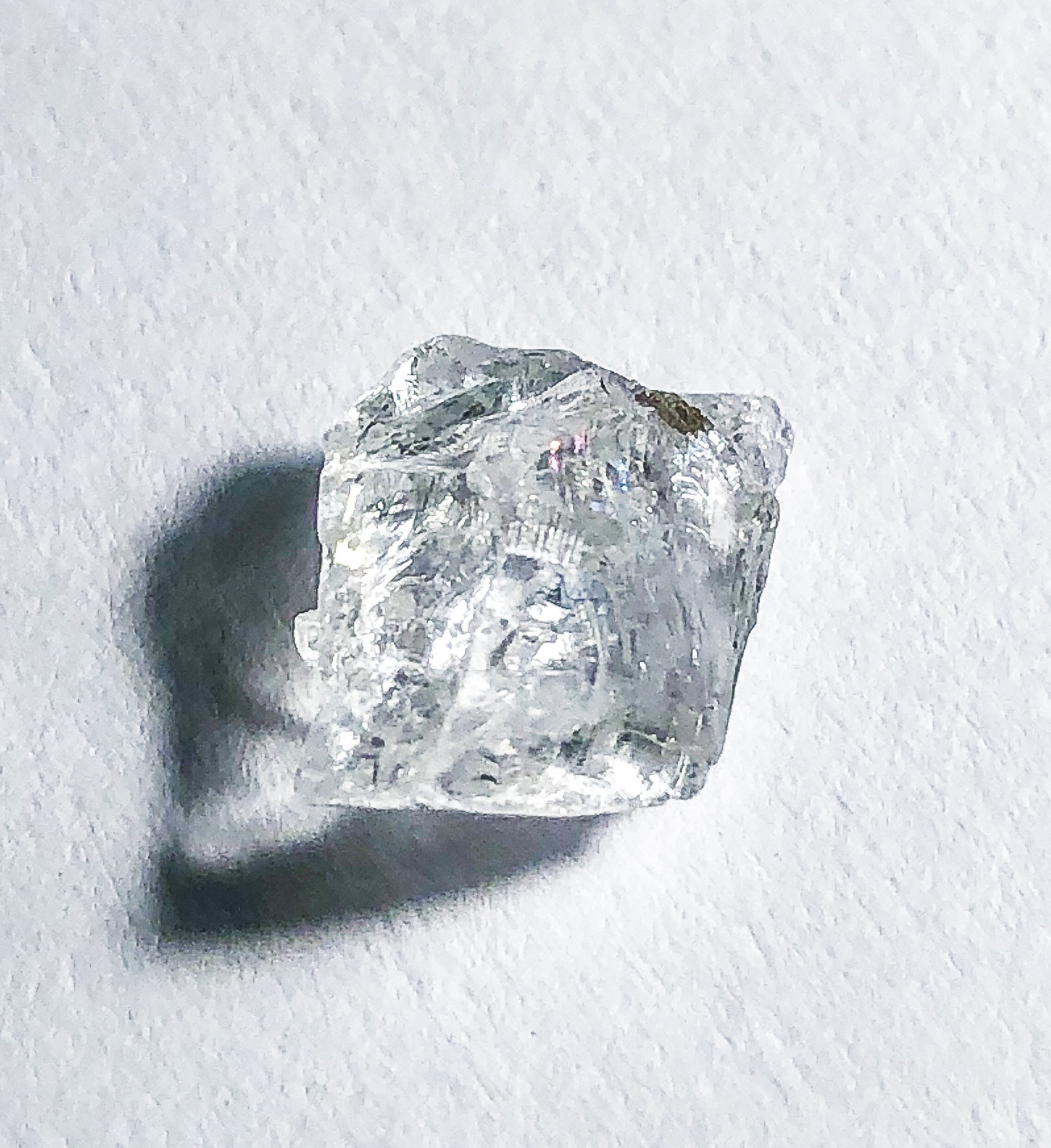 4.02 ct Clear Raw Diamond Etsy