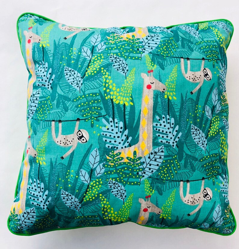 Jungle cushion Etsy