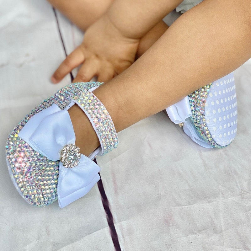 bling baby shoes