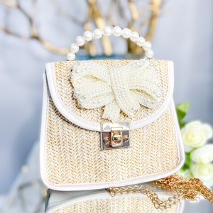 The Pearls, Leather Backpack & Gold Pearls, Backpacks for Women and Girls