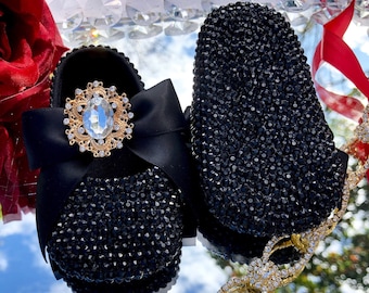 infant rhinestone shoes