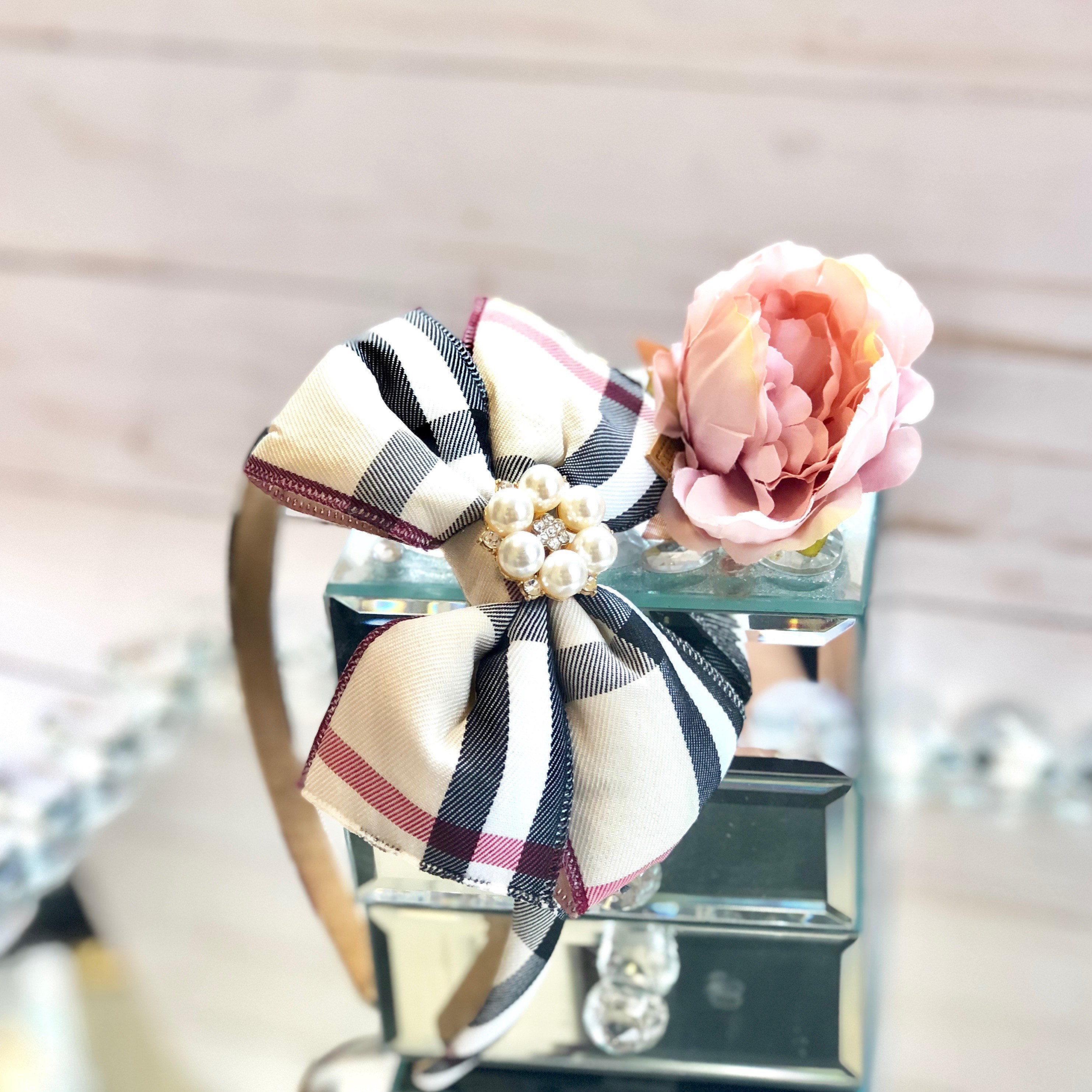 Burberry headband shop for girls