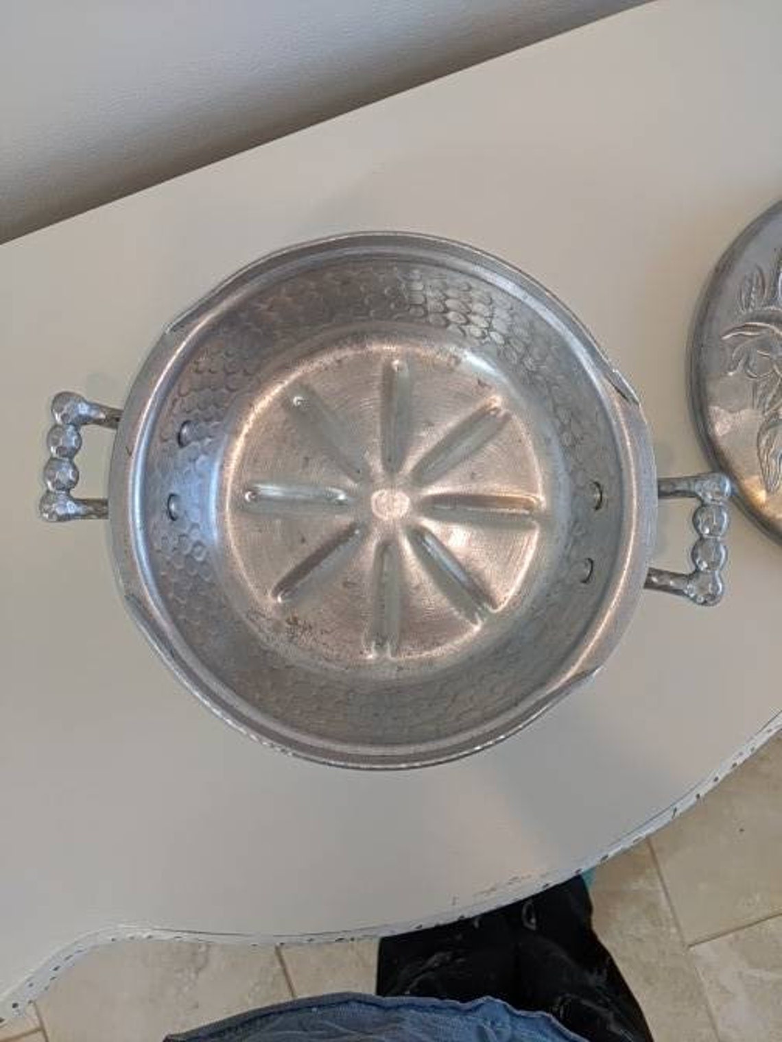 Everlast Aluminum Serving Dish With Lid. Hand Etsy
