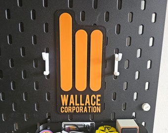 Plaque de porte Wallace Corporation