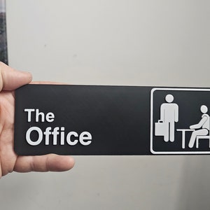 The Office 3d printed sign