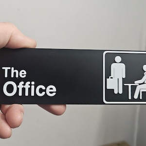 The Office 3d printed sign