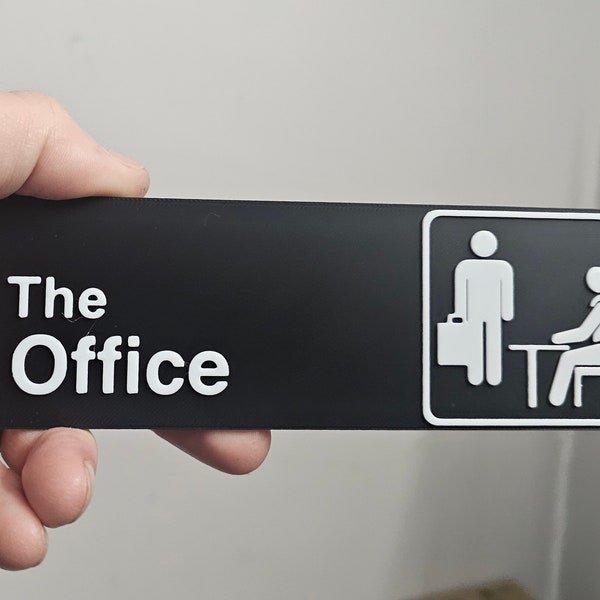 The Office 3d printed sign