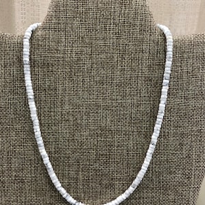 Collier Howlite - Collier en argent sterling