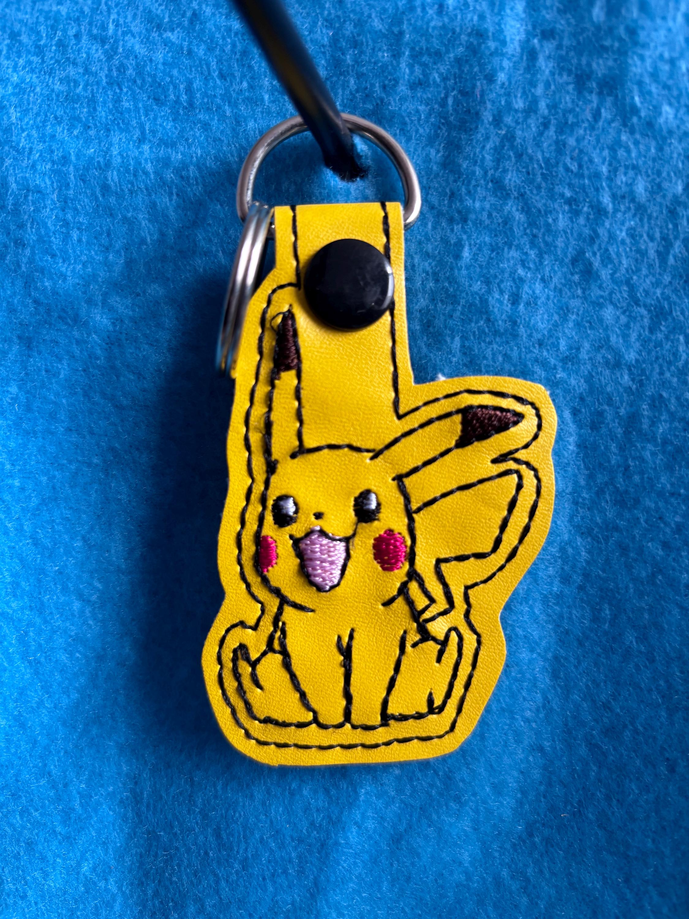 Pikachu Key Chain - Etsy UK