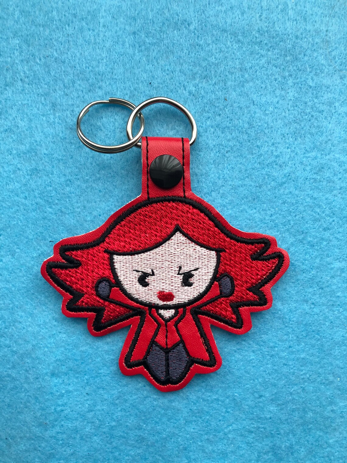 scarlet witch keyring