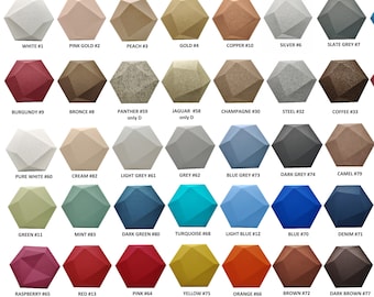 Art3dwallpanels Faux Leather Tiles 3D Wall Panels Hexagonal Mosaic Wall Tiles,Acoustic panel,Decorative Soundproofing Tile (20 Pack)