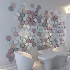 Acoustic cork wall tiles - MaterialDistrict