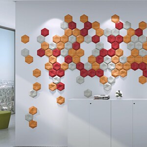 REMOVABLE ACOUSTIC PANEL Soundproof a Wall Customized Colors ...