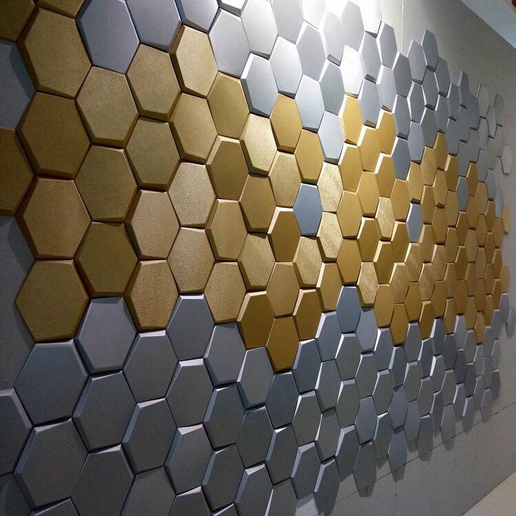 GIK Acoustics - Hexagon Acoustic Panels - Decorative acoustic panels