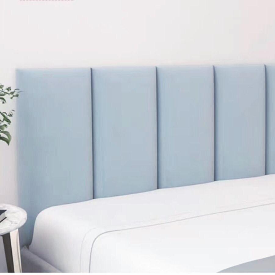 Amoveo Testiera Imbottita King Size Adesiva, Pannelli Insonorizzati In Pelle Fai Da Te, 12 Pezzi, 25x61 Cm - 5
