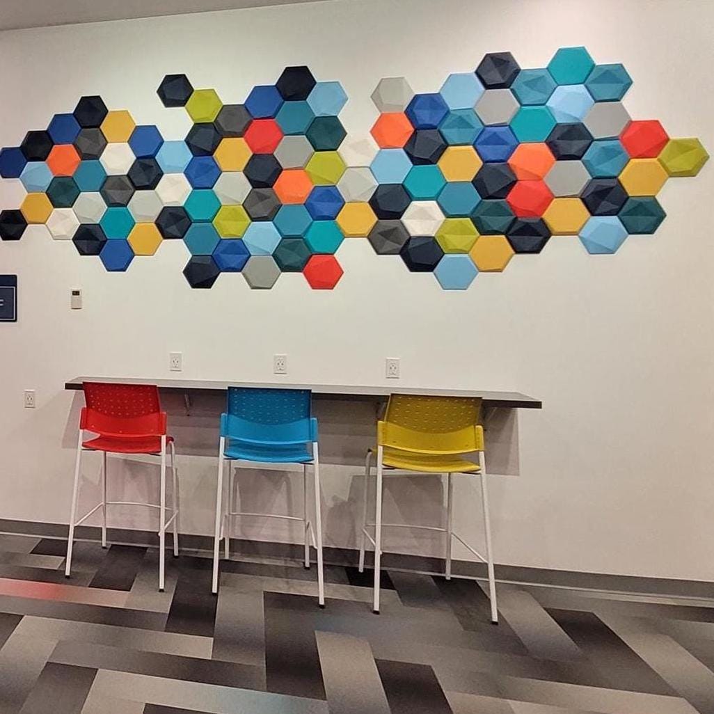 Decorative Soundproofing Tile Acoustic Panel Sound Absorbing Foam Wall ...